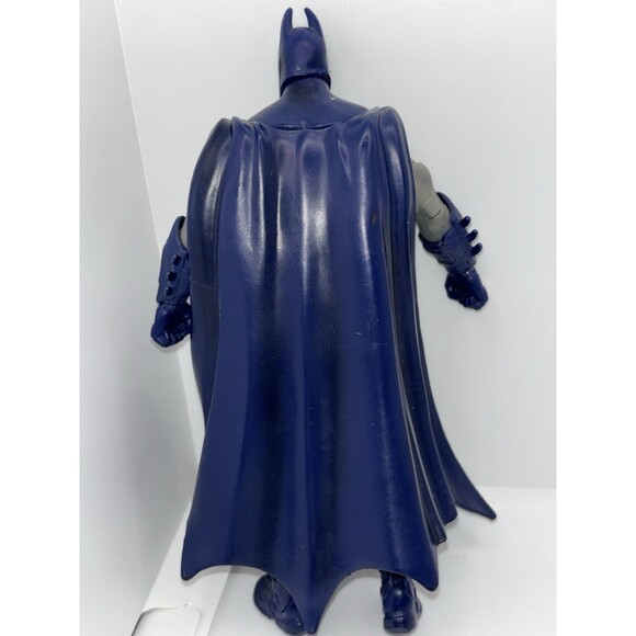 Mattel Batman DC Comics Blue & Dark Grey 7" Poseable Action Figure Jointed - Picture 2 of 7